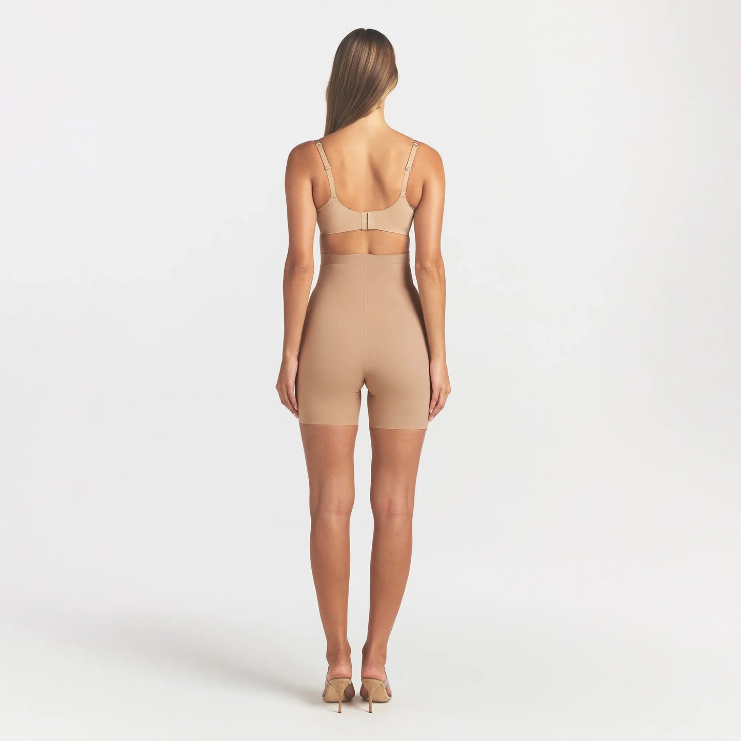 COOL SHAPEWEAR HIGH-WAISTED SHORT | CLAY