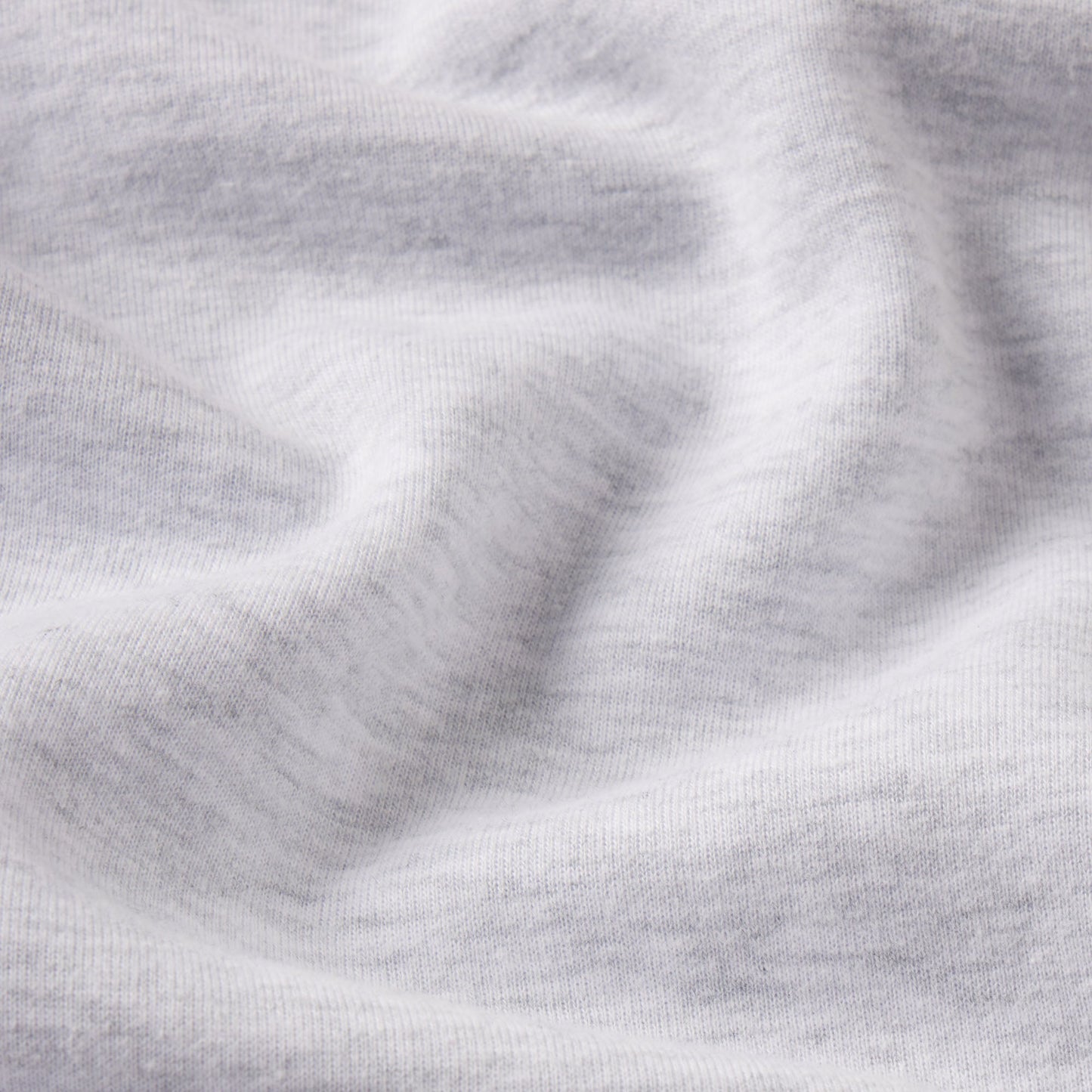 COTTON FLEECE LOGO CLASSIC HOODIE | LIGHT HEATHER GREY WITH ONYX LOGO