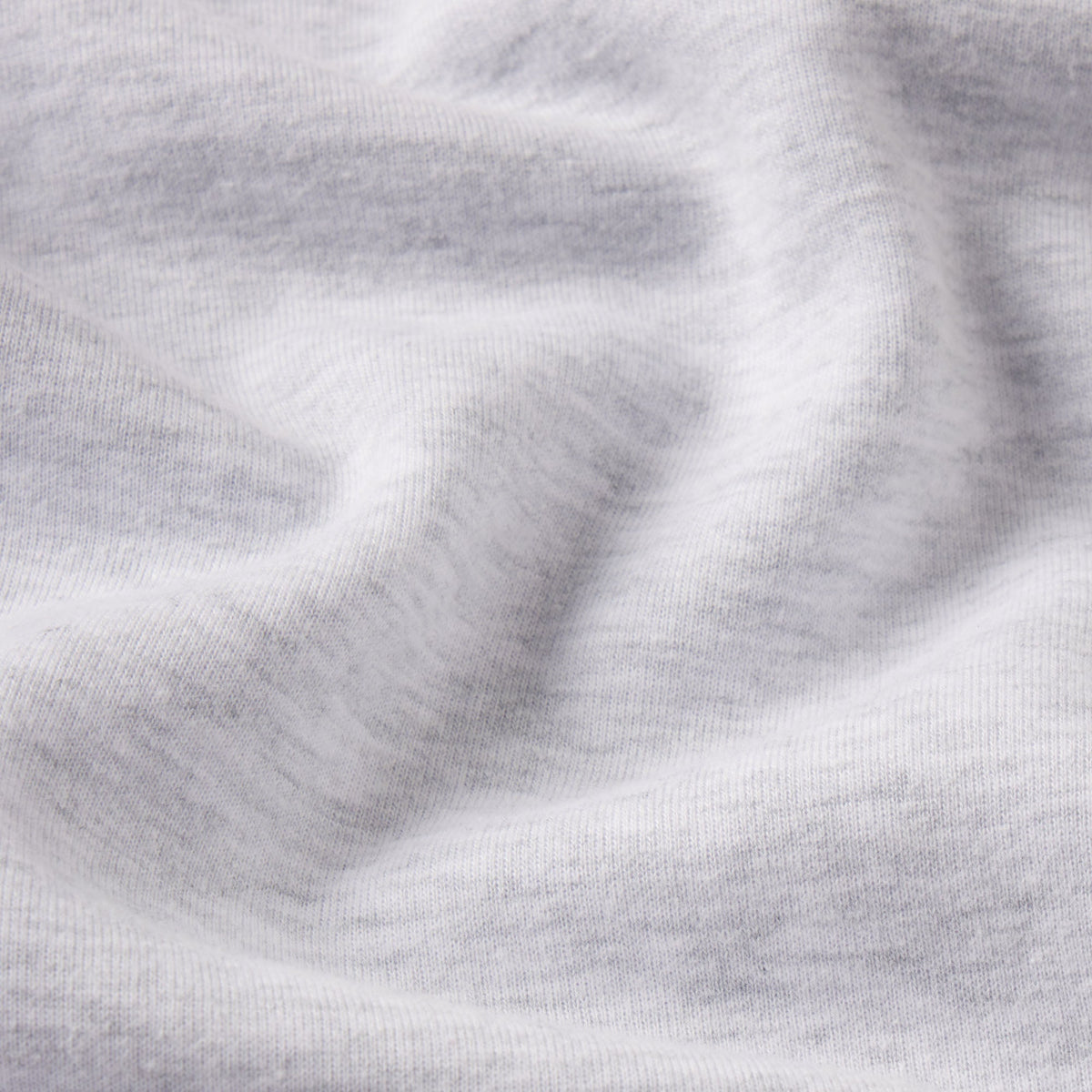 COTTON FLEECE LOGO CLASSIC HOODIE | LIGHT HEATHER GREY WITH ONYX LOGO