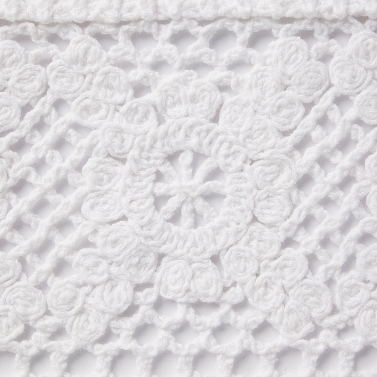 SWIM COVER-UPS CROCHET MINI SKIRT | SNOW