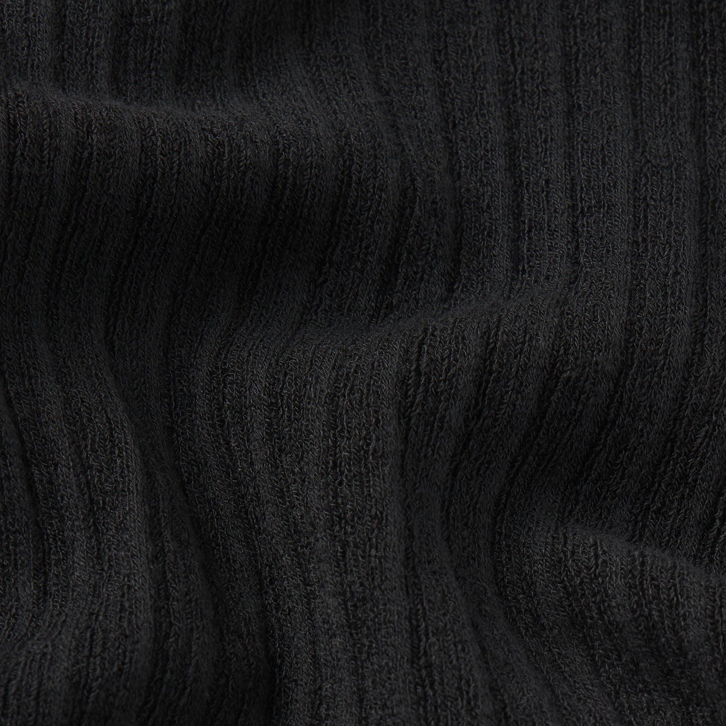 SHEER KNIT RUFFLE MINI SKIRT | ONYX