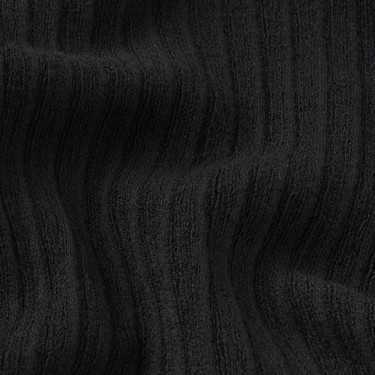 SHEER KNIT RUFFLE MINI SKIRT | ONYX
