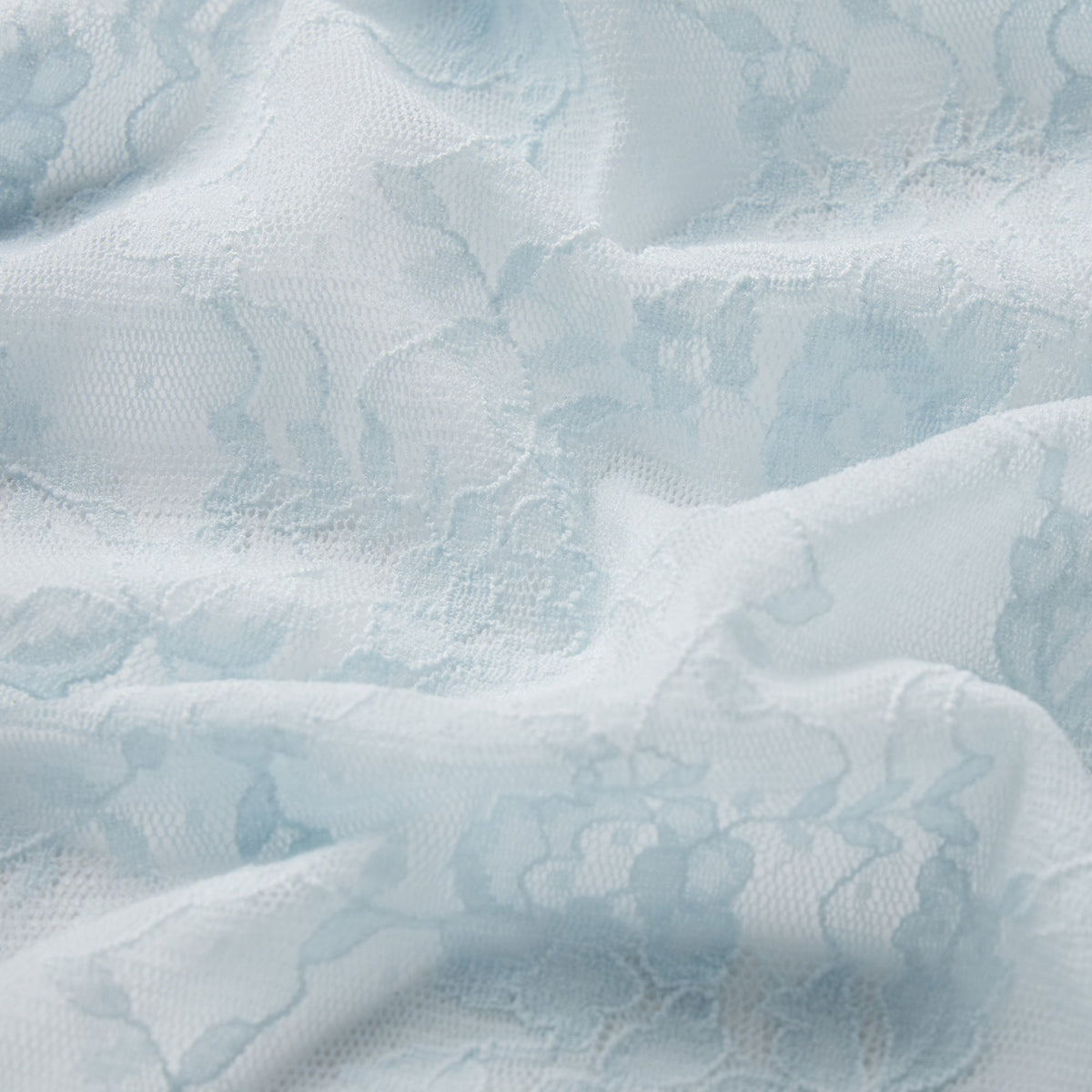 STRETCH LACE SCOOP NECK BODYSUIT | POWDER BLUE