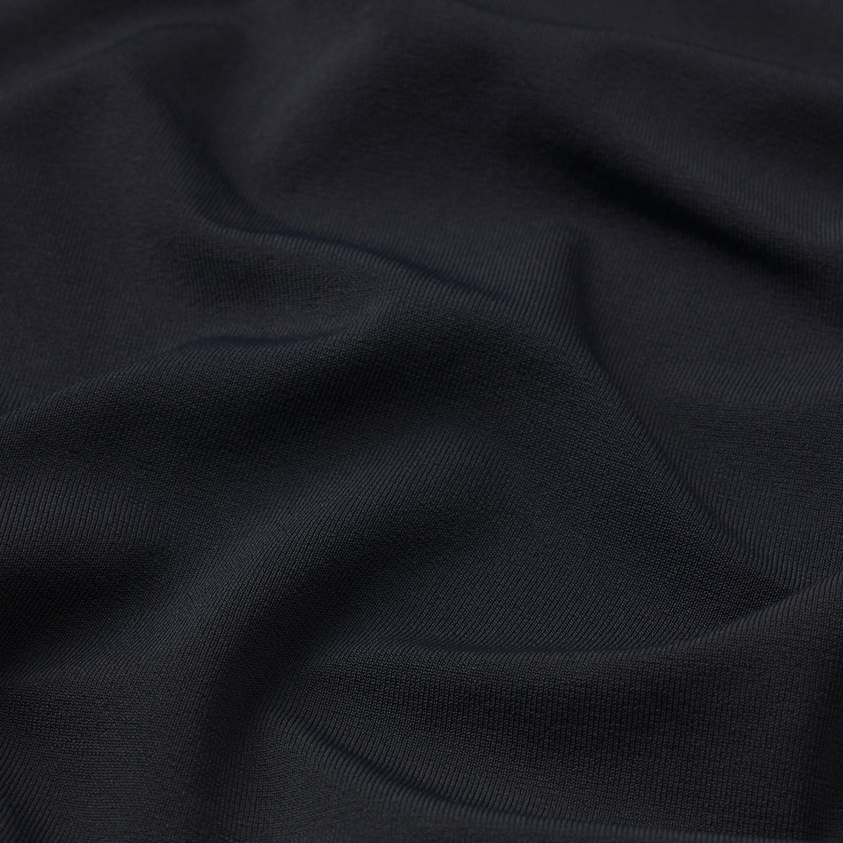 NikeSKIMS STRETCH KNIT OVERSIZED V-NECK TOP | OBSIDIAN
