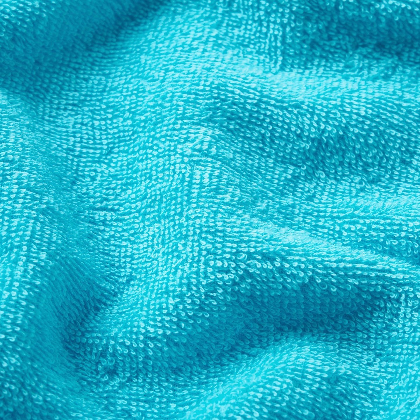 TERRY COVER-UPS OVERSIZED HOODIE | CYAN