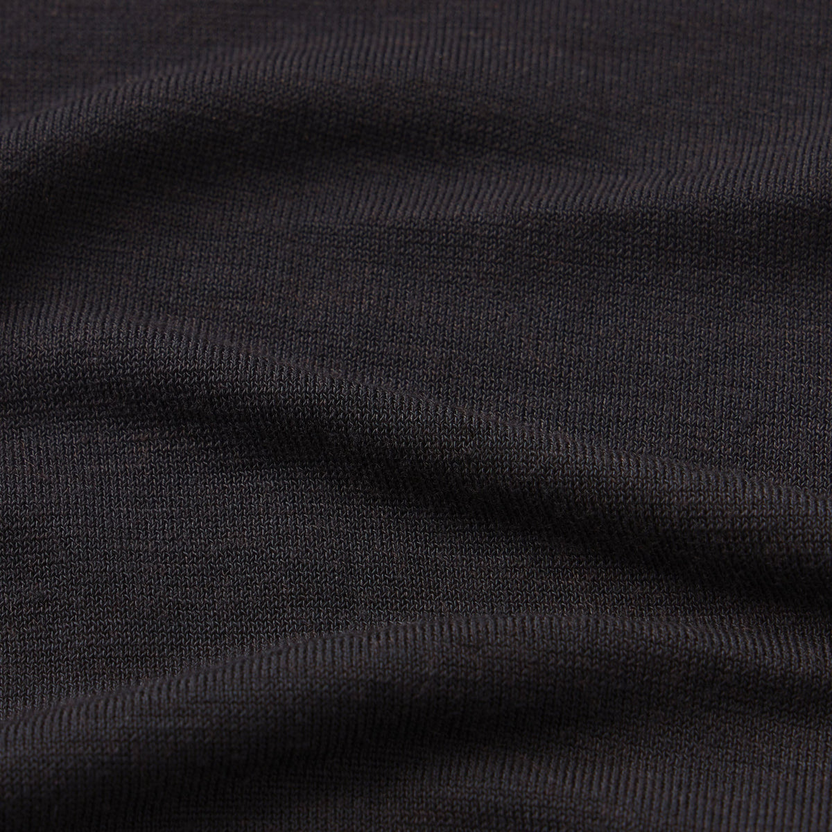 SHEER KNIT RUFFLE DRESS | ONYX