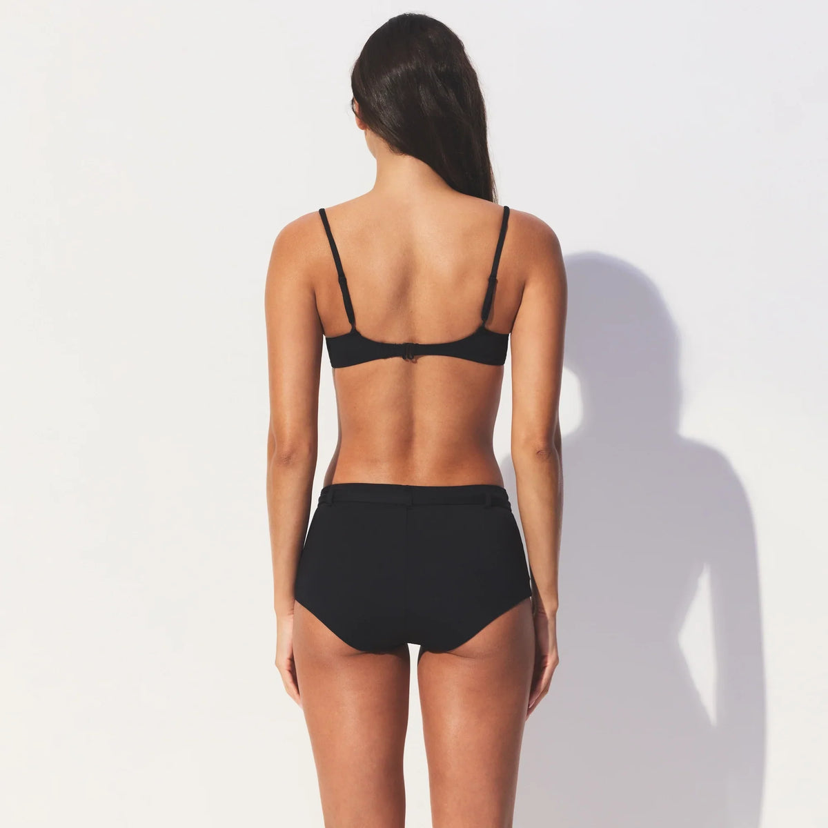 ICONIC SWIM UNDERWIRE BIKINI TOP | OBSIDIAN