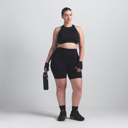 NikeSKIMS MATTE 7" BIKER SHORT | OBSIDIAN
