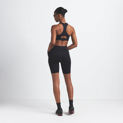 NikeSKIMS MATTE 7" BIKER SHORT | OBSIDIAN
