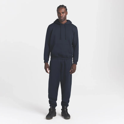 FLEECE LOUNGE MENS TAPERED JOGGER | NAVY
