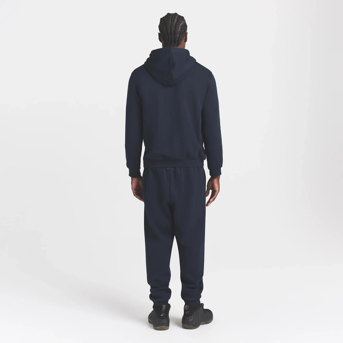 FLEECE LOUNGE MENS TAPERED JOGGER | NAVY