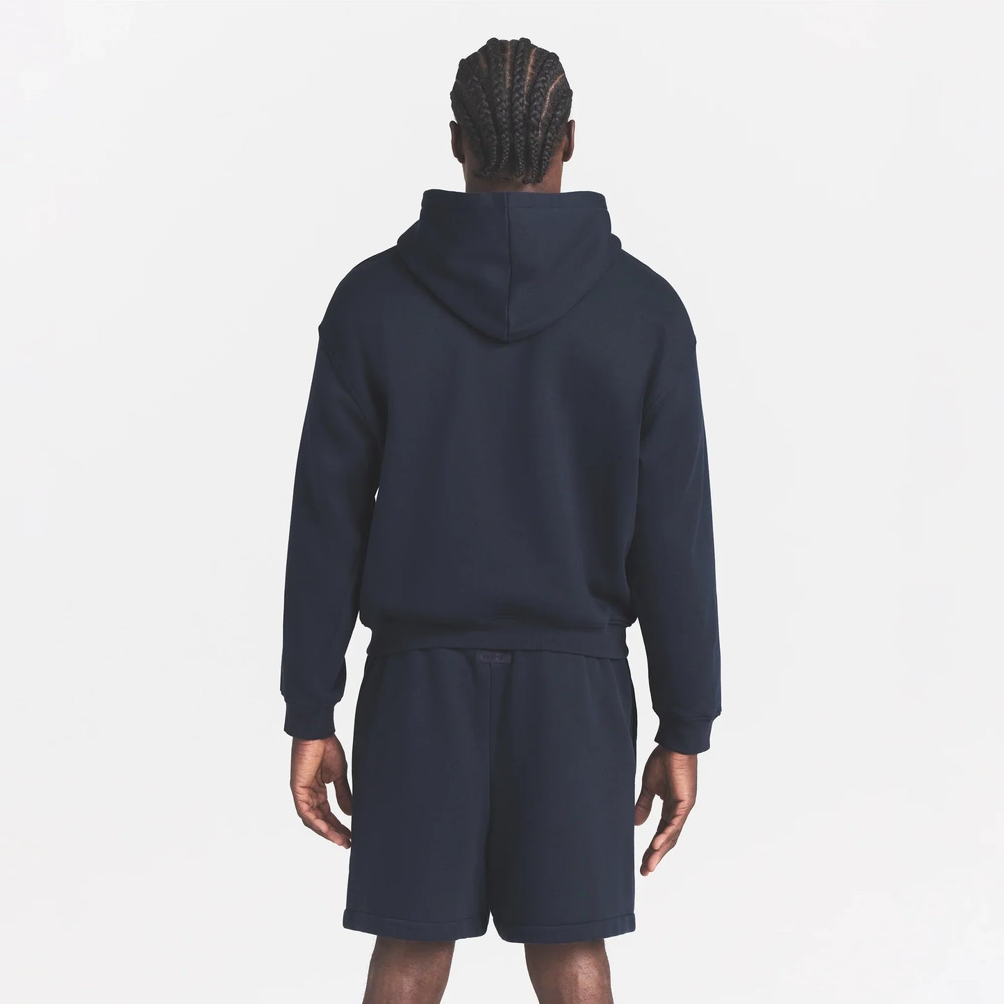 FLEECE LOUNGE MENS RELAXED SHORT | NAVY