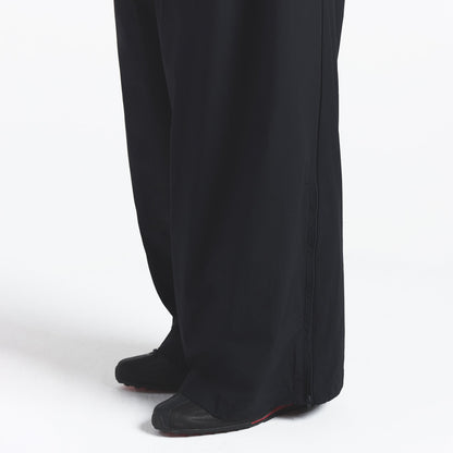 NikeSKIMS WOVEN NYLON OVERSIZED TRACK PANT | OBSIDIAN