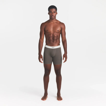 SKIMS COTTON RIB MENS 5" BOXER BRIEF | JUNGLE