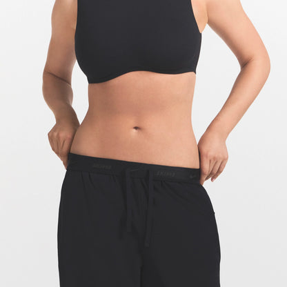 NikeSKIMS STRETCH NYLON OVERSIZED PANT | OBSIDIAN