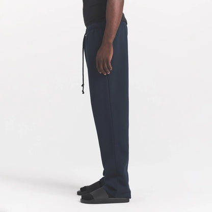 FLEECE LOUNGE MENS CLASSIC STRAIGHT LEG PANT | NAVY