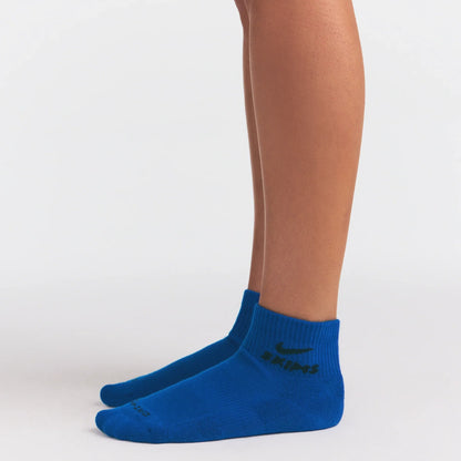 NikeSKIMS ACCESSORIES DRI-FIT™ QUARTER CREW SOCK 3-PACK | COBALT MULTI