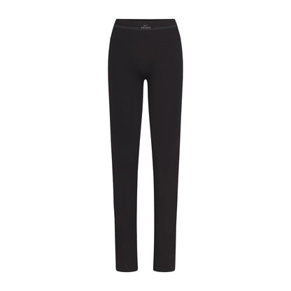 NikeSKIMS RIBBED SEAMLESS 34" STRAIGHT LEGGING | OBSIDIAN