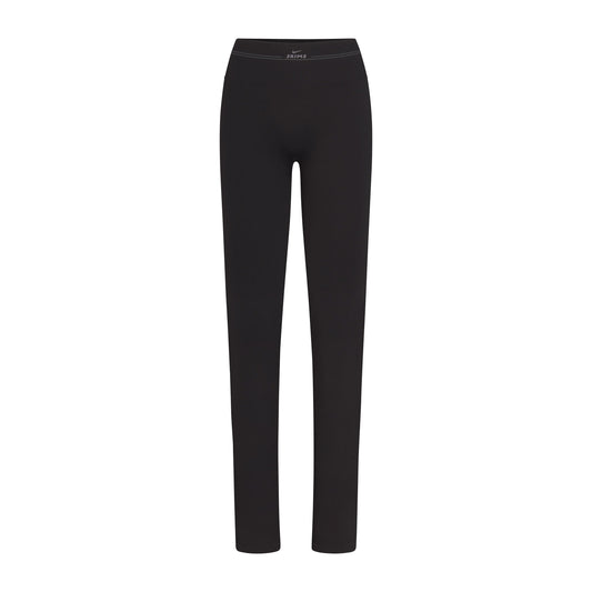 NikeSKIMS RIBBED SEAMLESS 34" STRAIGHT LEGGING | OBSIDIAN