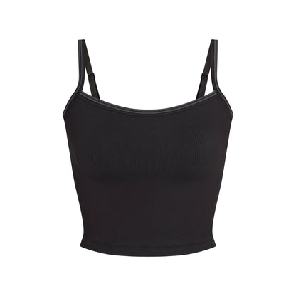 NikeSKIMS RIBBED SEAMLESS CAMI | OBSIDIAN