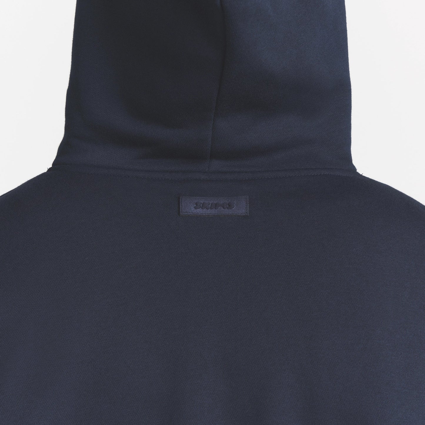 FLEECE LOUNGE MENS RELAXED ZIP UP HOODIE | NAVY