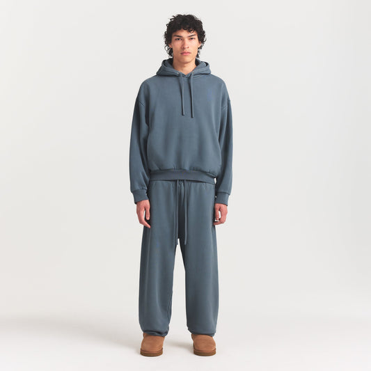 HEAVYWEIGHT FLEECE MENS STRAIGHT LEG PANT | KYANITE