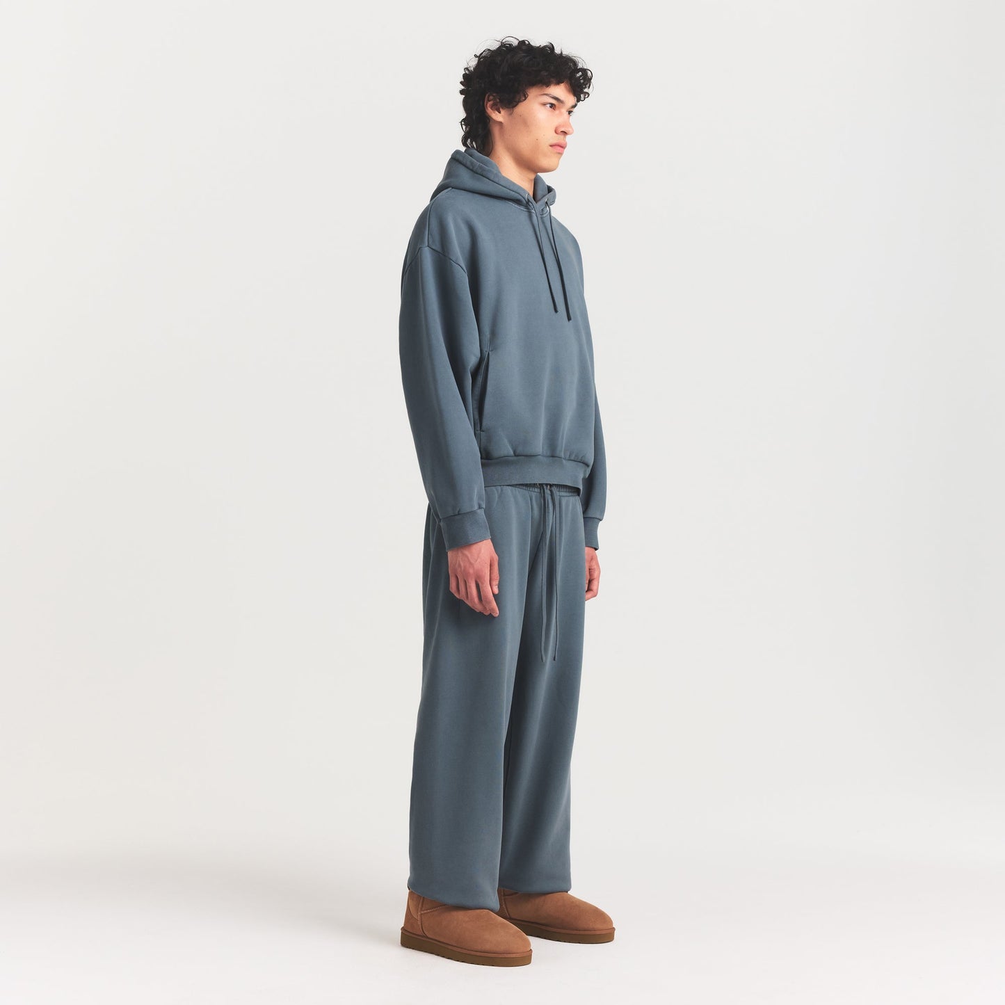 HEAVYWEIGHT FLEECE MENS STRAIGHT LEG PANT | KYANITE