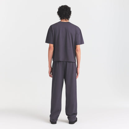 HEAVYWEIGHT COTTON MENS RELAXED PANT | RAVEN