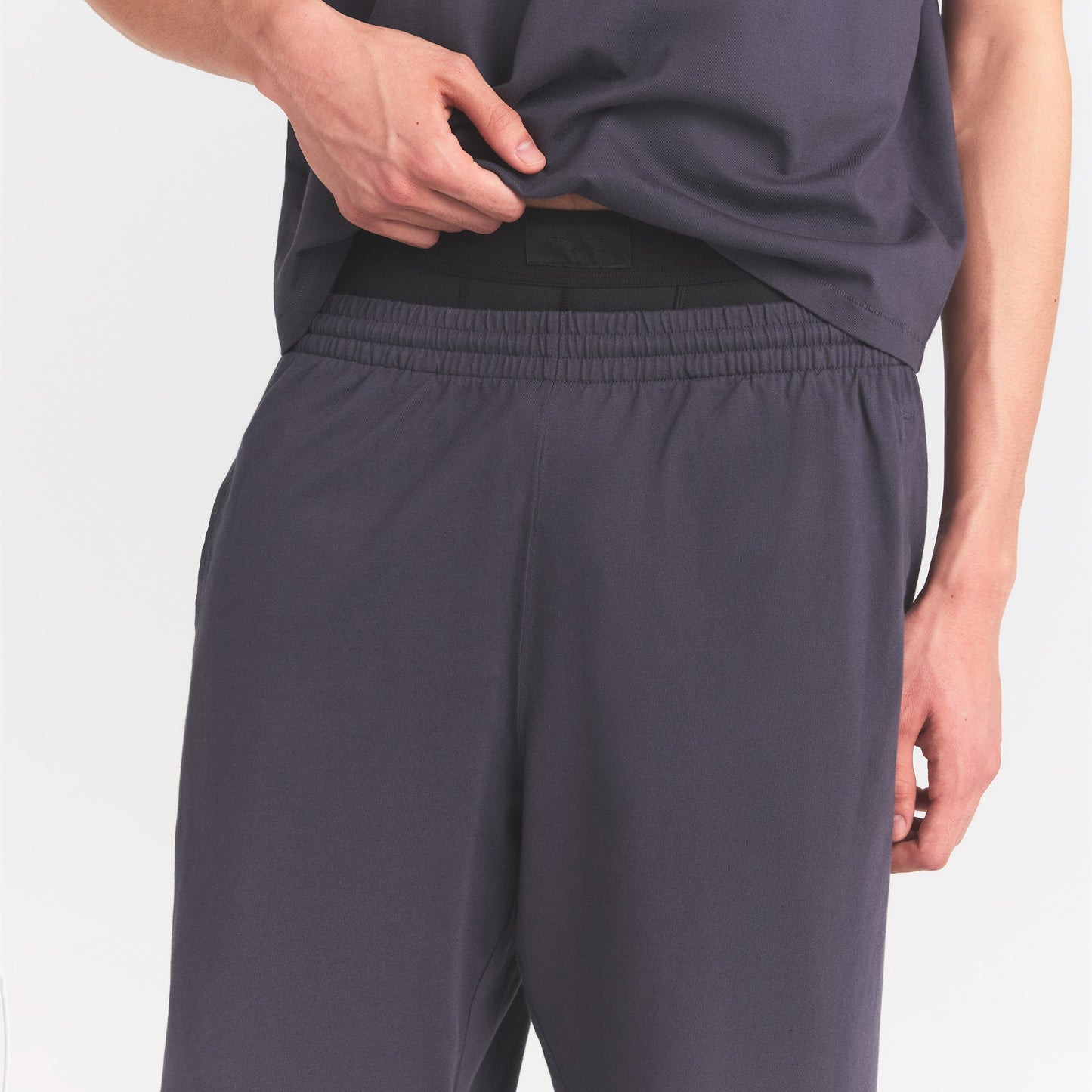 HEAVYWEIGHT COTTON MENS RELAXED PANT | RAVEN