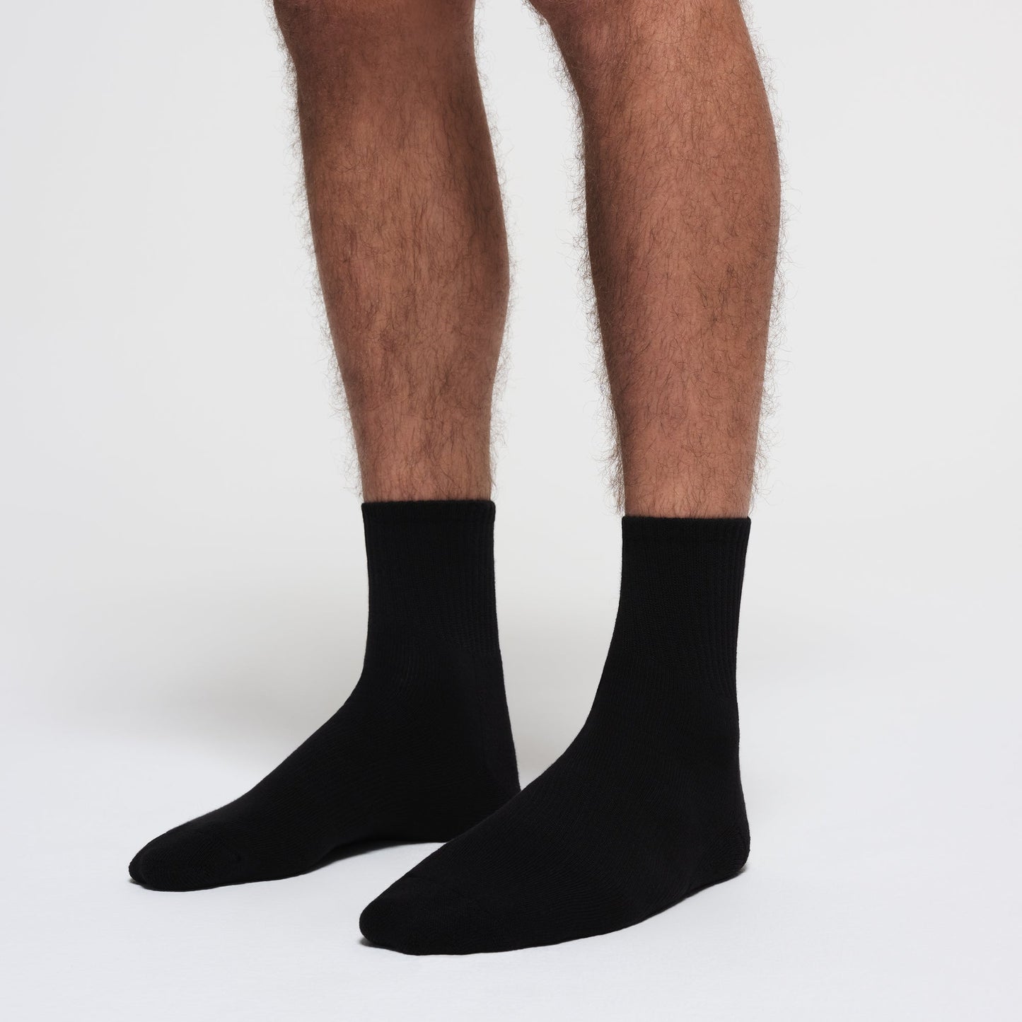 MENS 3/4 CREW SOCK 3-PACK | ONYX