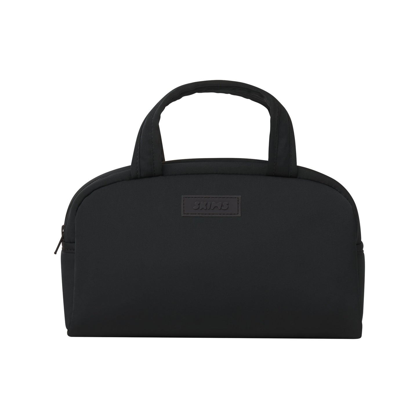 SKIMS ACCESSORIES SATIN MINI DUFFLE BAG | ONYX