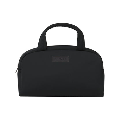 SKIMS ACCESSORIES SATIN MINI DUFFLE BAG | ONYX