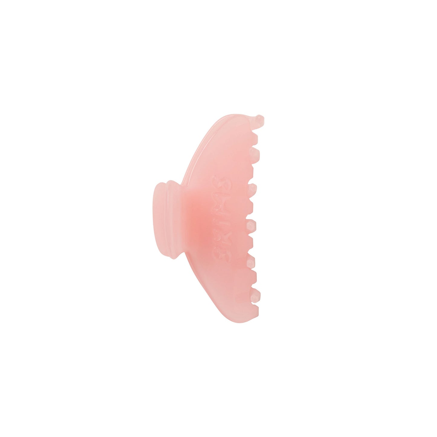 GETTING READY ACCESSORIES EMBOSSED LOGO MINI CLAW CLIP | PEONY