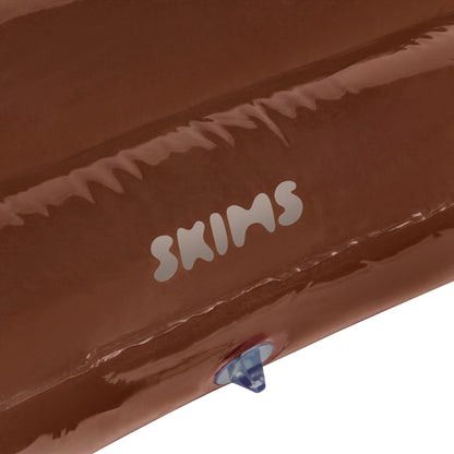 FUNBOY X SKIMS BODY LOUNGER POOL FLOAT | COCOA
