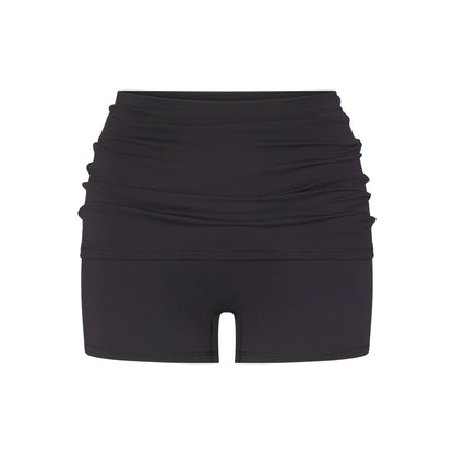 NikeSKIMS MATTE 3" FOLDOVER SHORT | OBSIDIAN