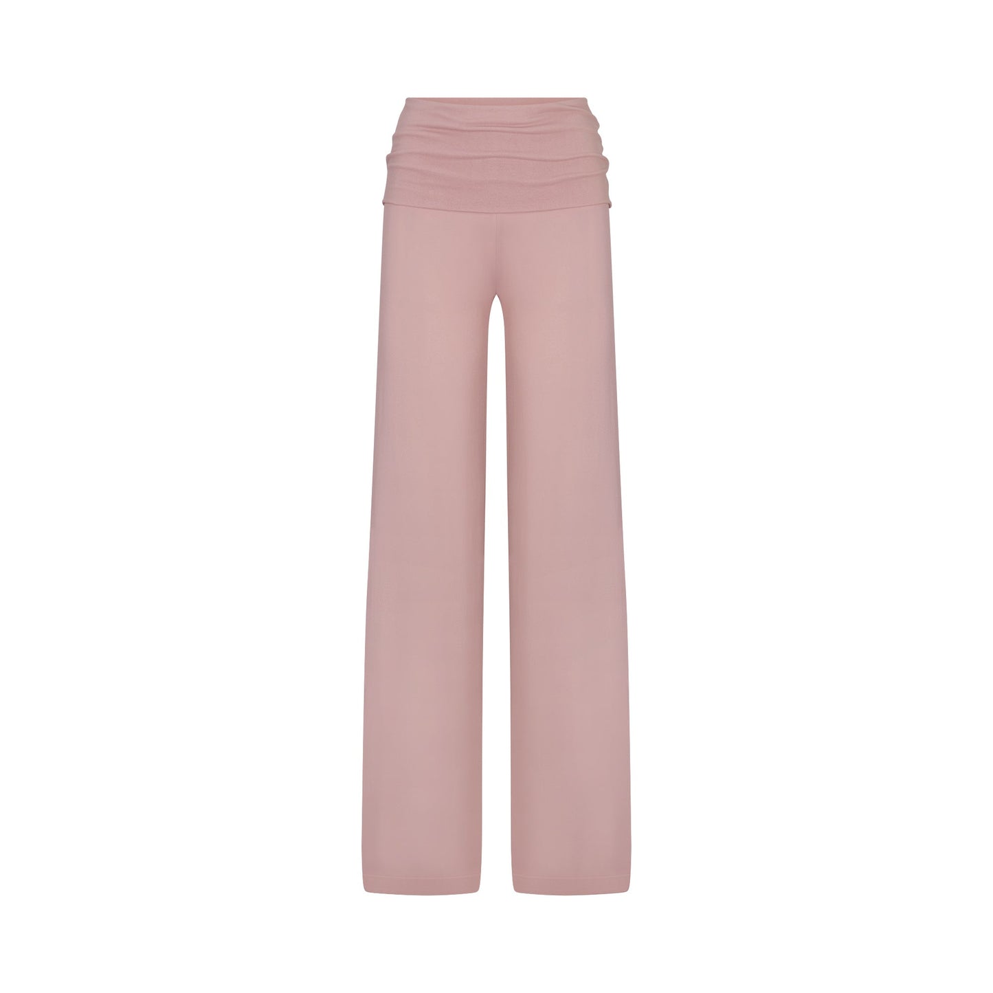 NikeSKIMS STRETCH KNIT FOLDOVER WIDE LEG PANT | HIMALAYAN