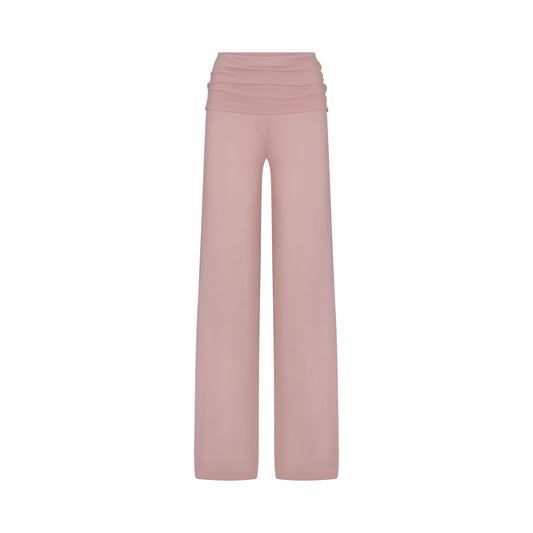 NikeSKIMS STRETCH KNIT FOLDOVER WIDE LEG PANT | HIMALAYAN