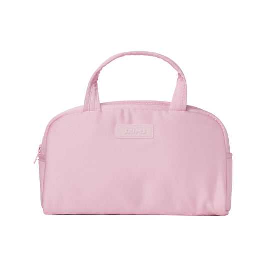 SKIMS ACCESSORIES SATIN MINI DUFFLE BAG | PEONY