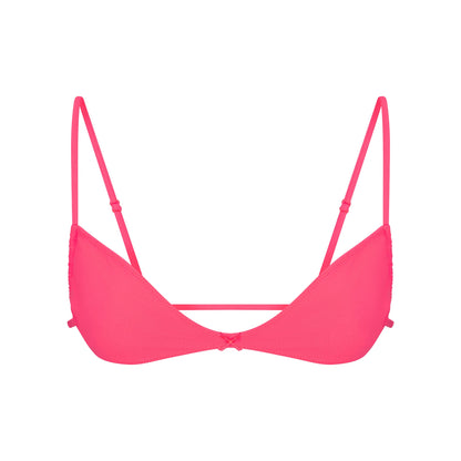 FITS EVERYBODY MICRO SKIMPY BRALETTE | ULTRA PINK