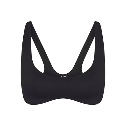 NikeSKIMS MATTE SHAPING SCOOP BRA | OBSIDIAN