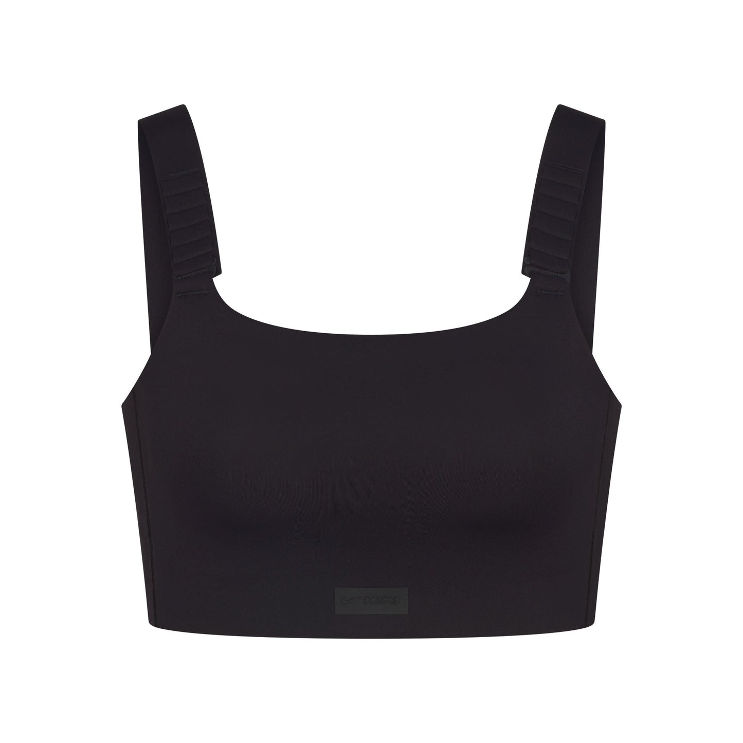 NikeSKIMS MATTE WIDE STRAP BRA | OBSIDIAN
