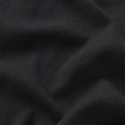 COTTON RIB TANK MIDI DRESS | SOOT