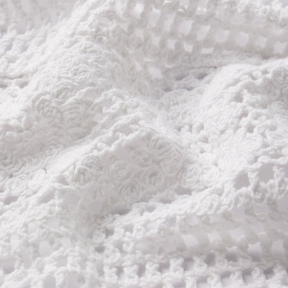 SWIM COVER-UPS CROCHET MINI SKIRT | SNOW