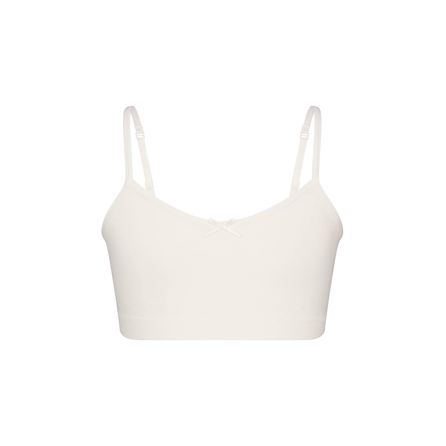 COTTON SEAMLESS JUNIORS BRALETTE 2-PACK | MARBLE AND BALLET