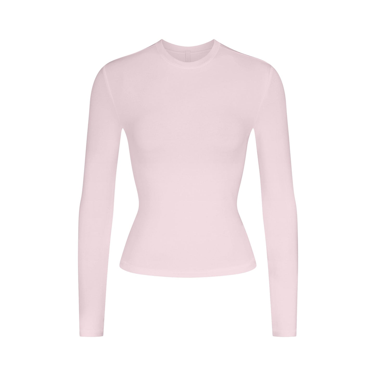 COTTON JERSEY LONG SLEEVE T-SHIRT | CHERRY BLOSSOM