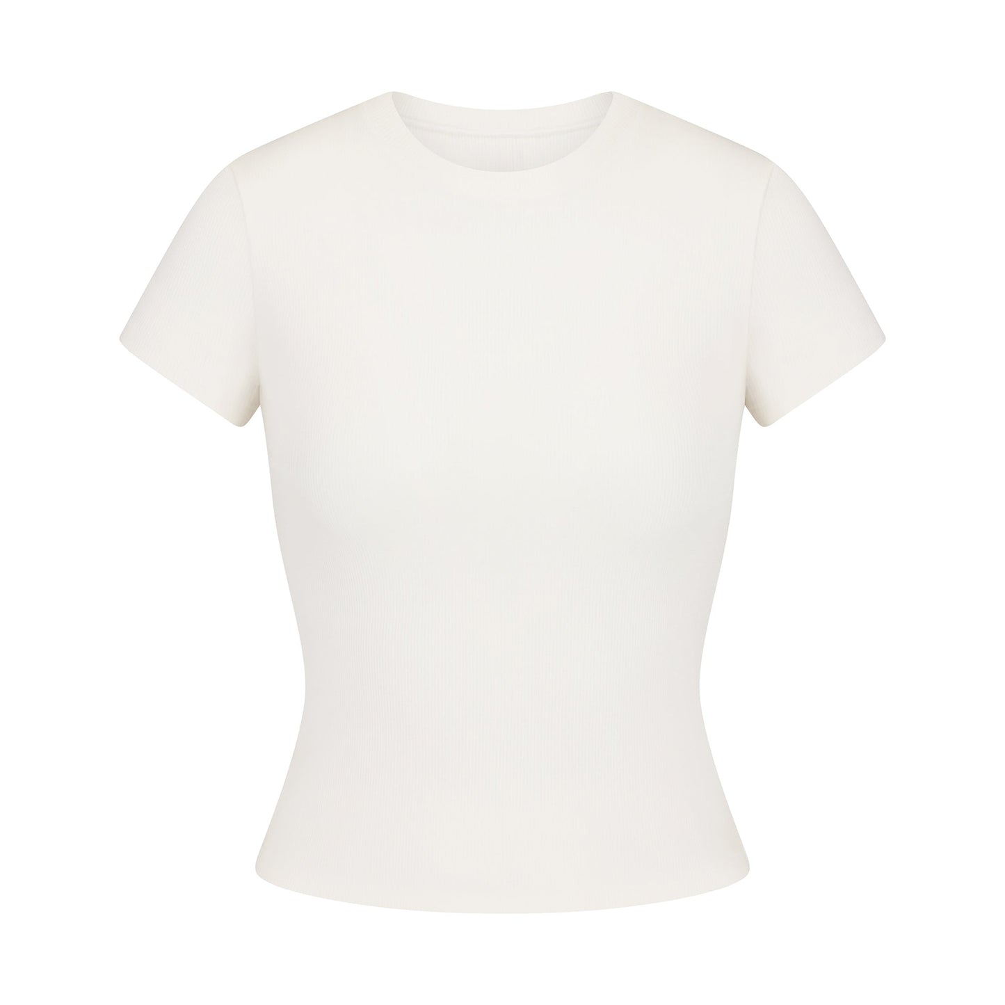 COTTON RIB T-SHIRT | MARBLE