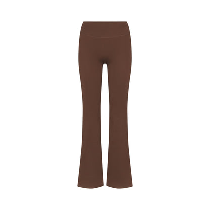 NikeSKIMS MATTE SLIM FLARE LEGGING | DARK SEPIA