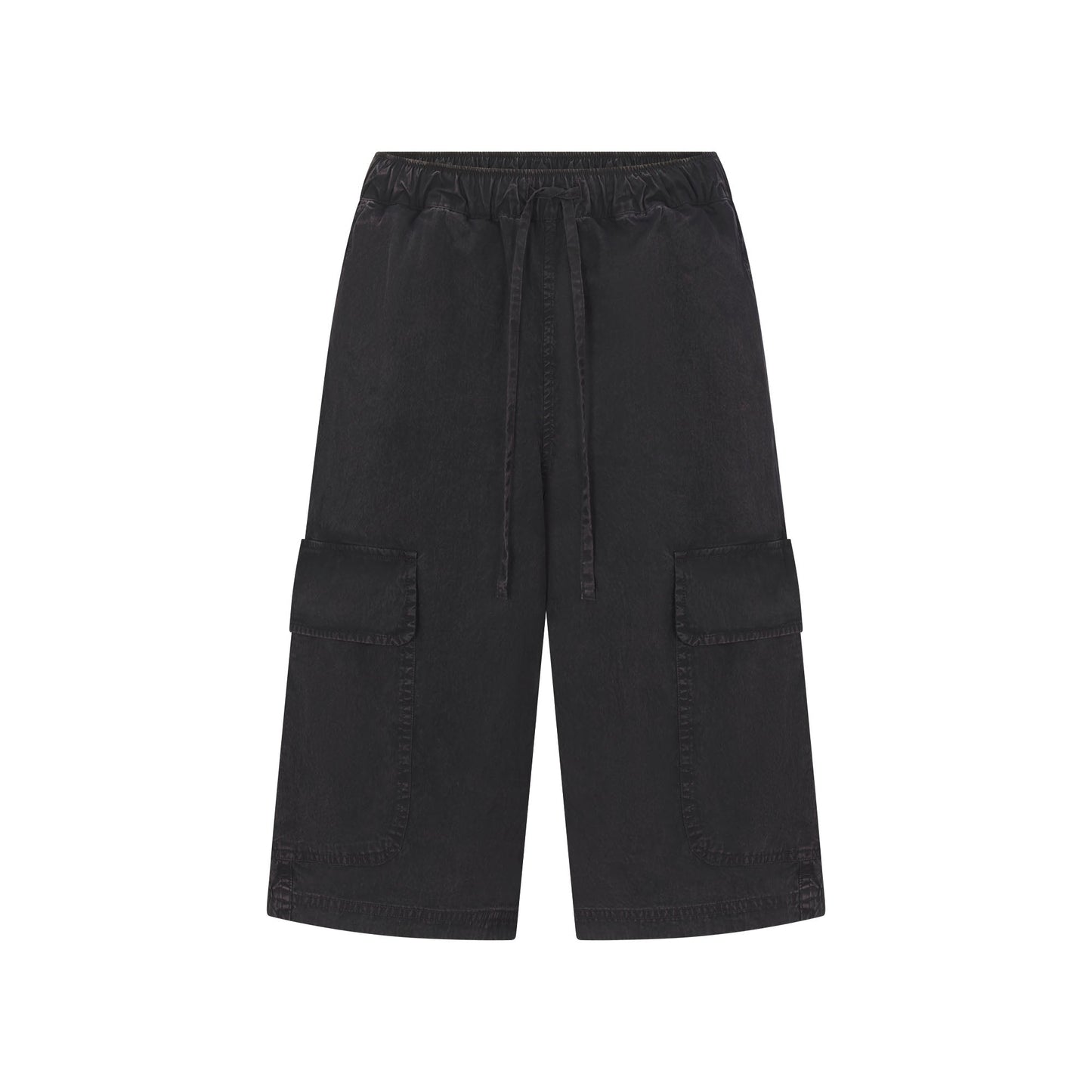 WOVEN MENS RELAXED CARGO SHORT | ONYX