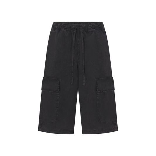 WOVEN MENS RELAXED CARGO SHORT | ONYX