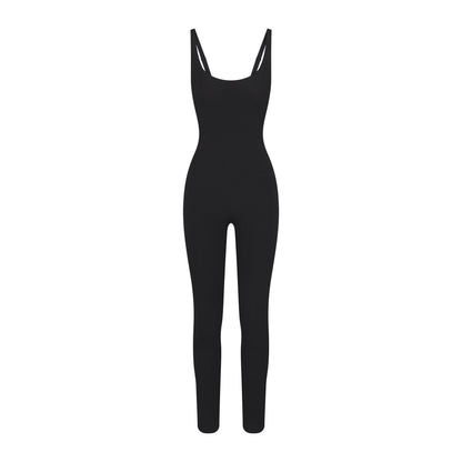 NikeSKIMS STUDIO STRETCH 29" ONE PIECE | OBSIDIAN